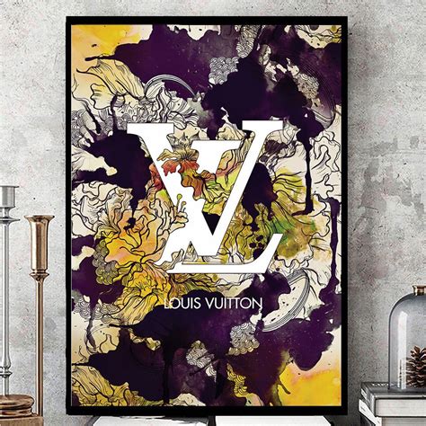 louis vuitton canvas wall art|louis vuitton art prints.